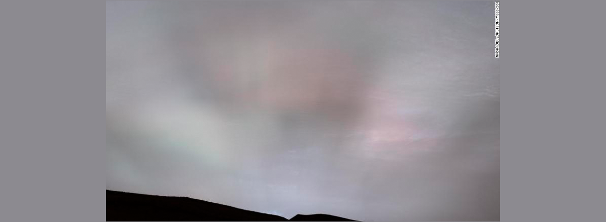 NASA's Curiosity Rover Snapped a Photo of a Sunset on Mars