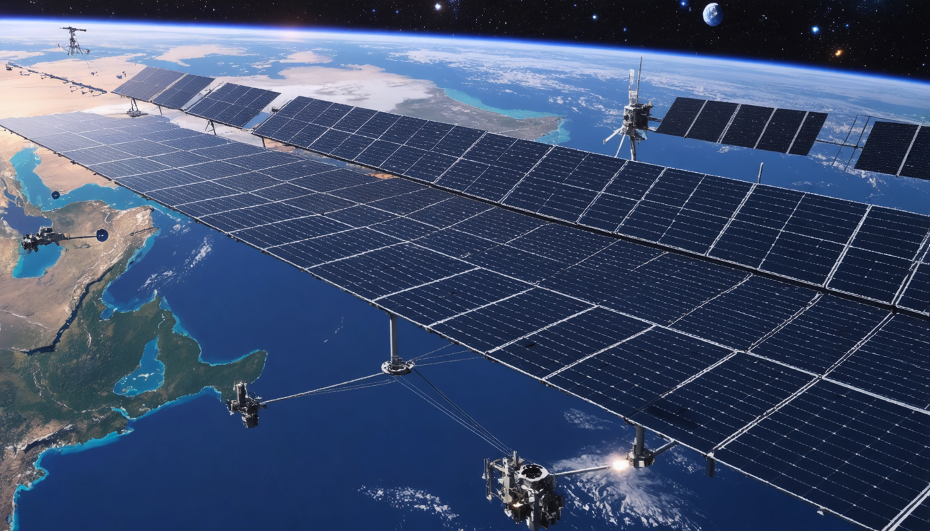China and USA's Space-Based Solar Power Battle for Global Dominance