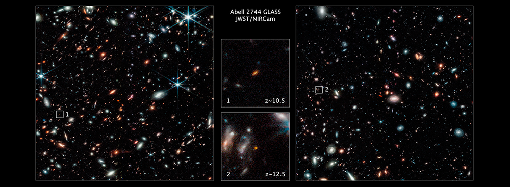 James Webb Spotted Two Bright Galaxies From The Early Universe