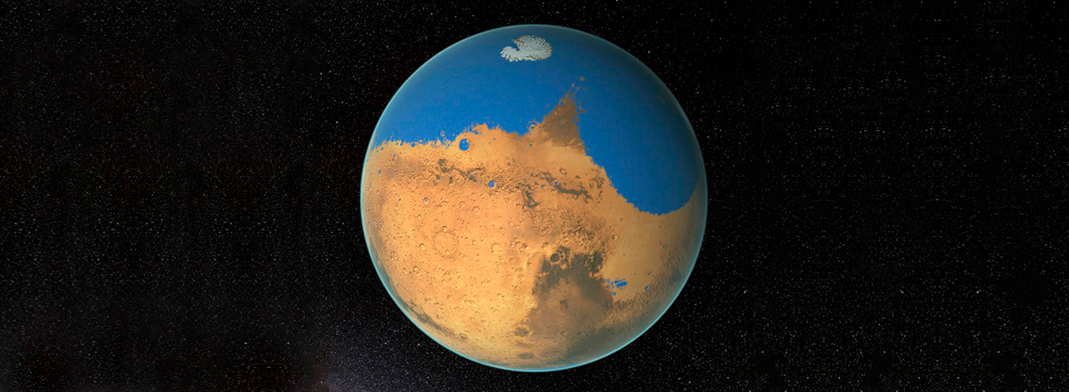 Astronomers Discover Traces of an Ancient Ocean on Mars