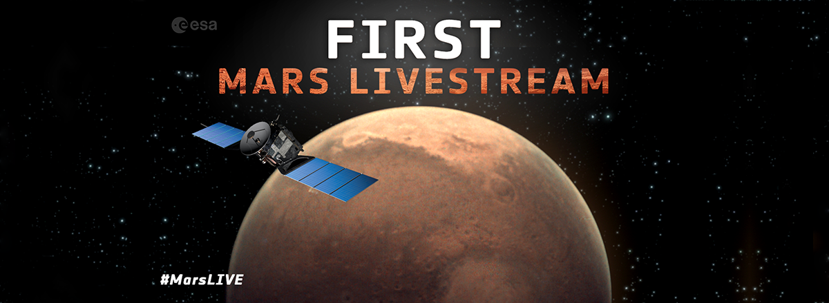 ESA Held the First-Ever Livestream from Mars