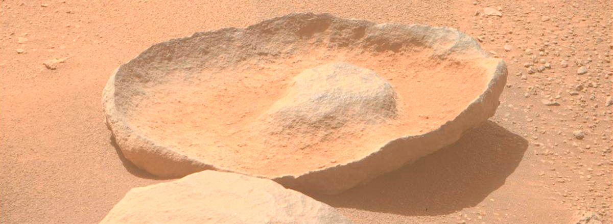 NASA's Perseverance Rover Spots a Martian "Avocado" Rock