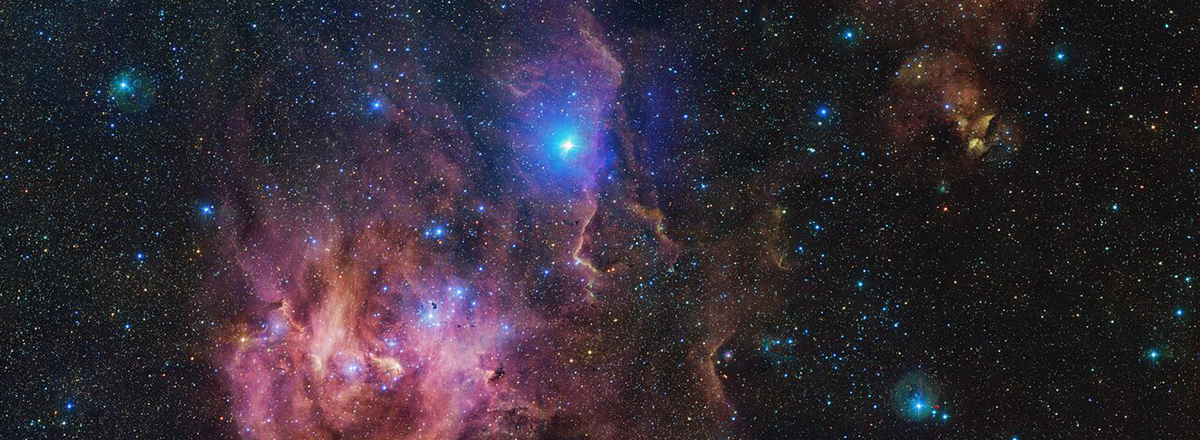 1.5-Billion-Pixel Image Reveals the Running Chicken Nebula in Stunning Detail