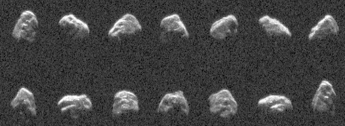 NASA's Radar System Recorded Two Near-Earth Asteroids