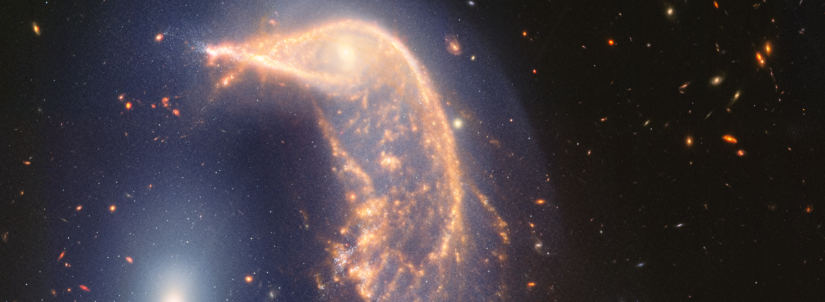 James Webb Telescope Celebrates 2nd Anniversary with Stunning "Penguin and Egg" Galaxy Image