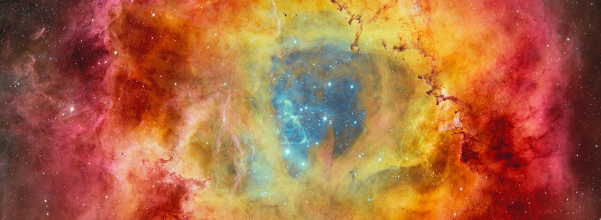 Astronomers Capture Breathtaking Image of Star-Studded Rosette Nebula