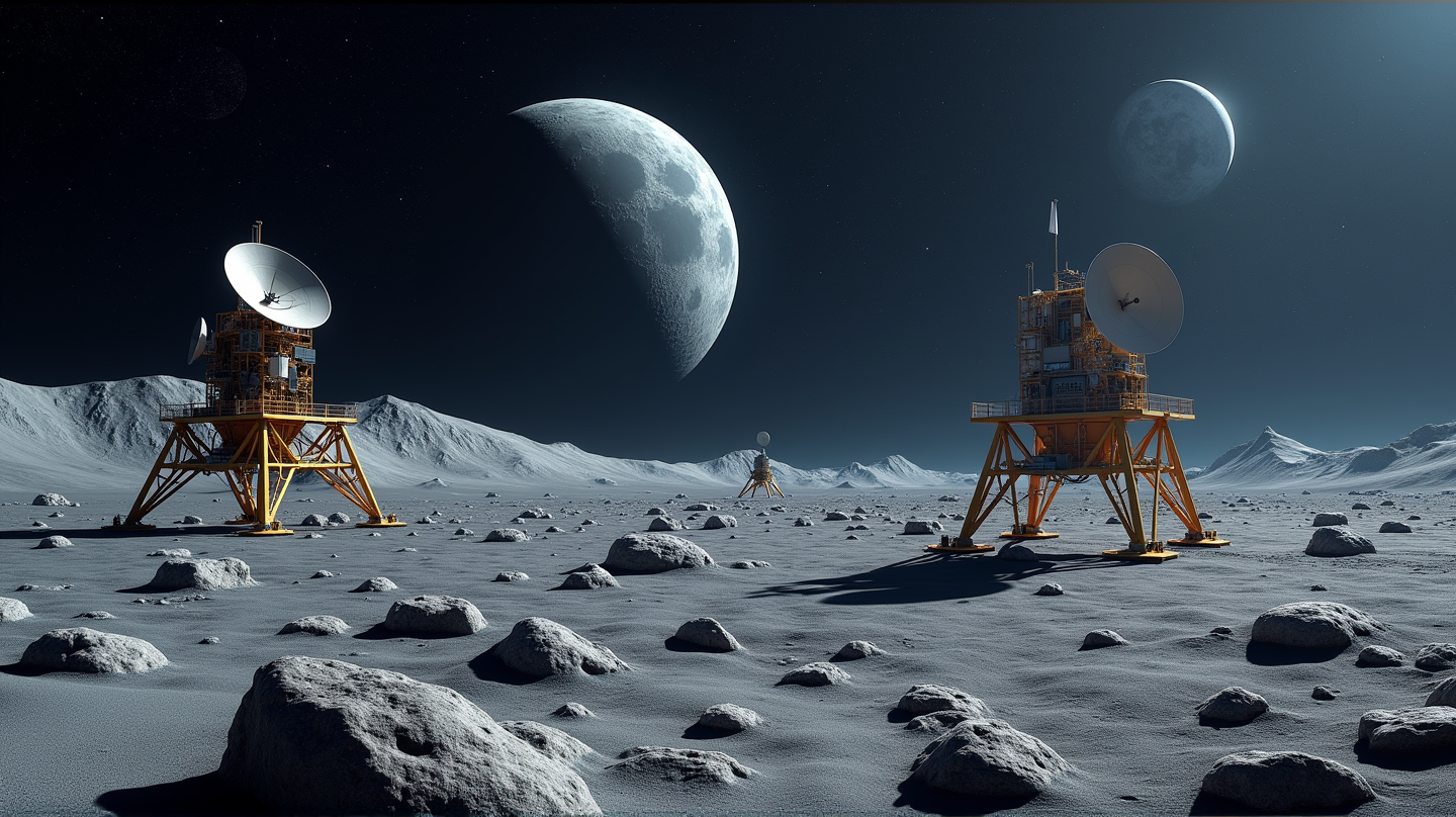 Groundbreaking Lunar Exploration: NASA and Nokia's Historic Launch of the First Moon Mobile Network