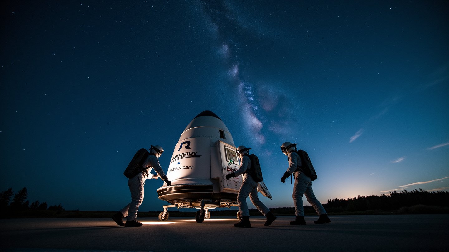 SpaceX Crew Dragon Makes Historic Launch to ISS, Leading Astronauts' Homecoming