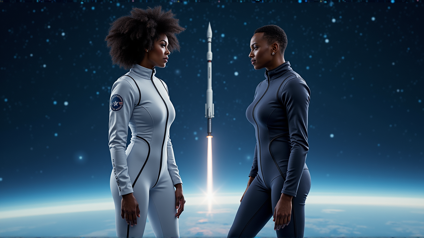 Star-Studded, All-Female Rocket Crew Set to Make History on April 14