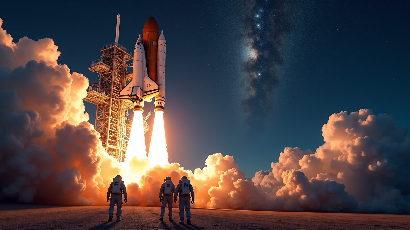 Epic Journey: Nasa and Russian Crew Set for 8-Month Space Mission