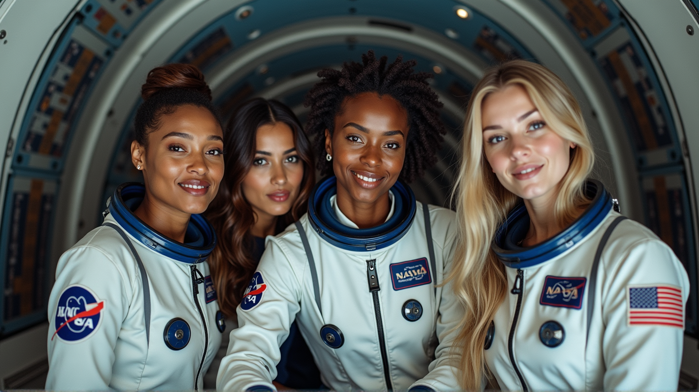 Trailblazing Moment: Katy Perry and All-Female Crew Return from Space