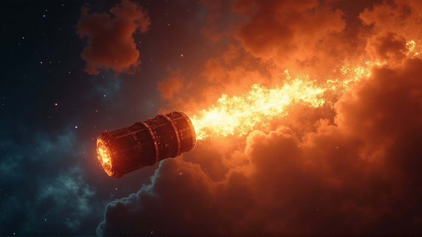 Soviet Satellite's Fiery Descent: Reminder of Earth's Cosmic Vulnerability