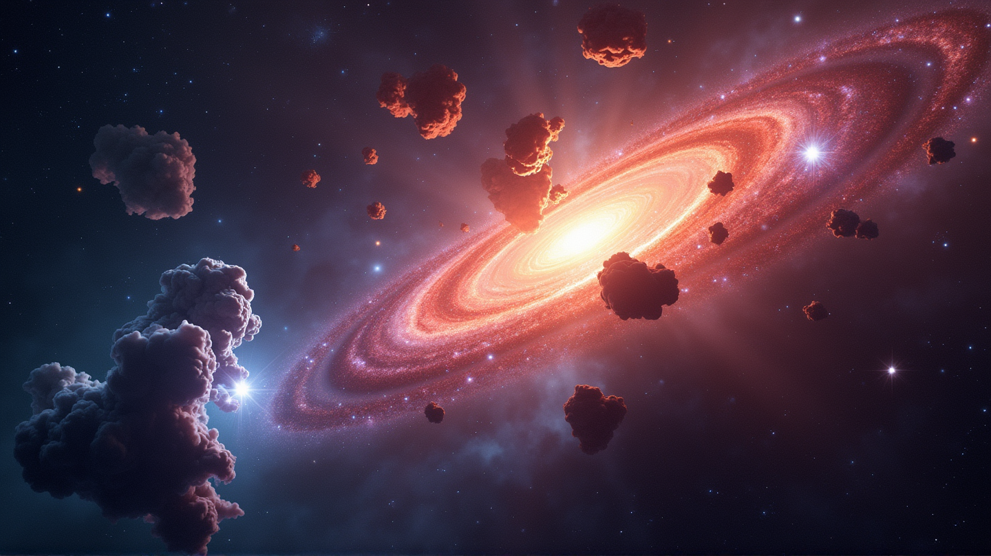 Galactic Spectacle: Two Galaxy Clusters Reignite Their Cosmic Dance
