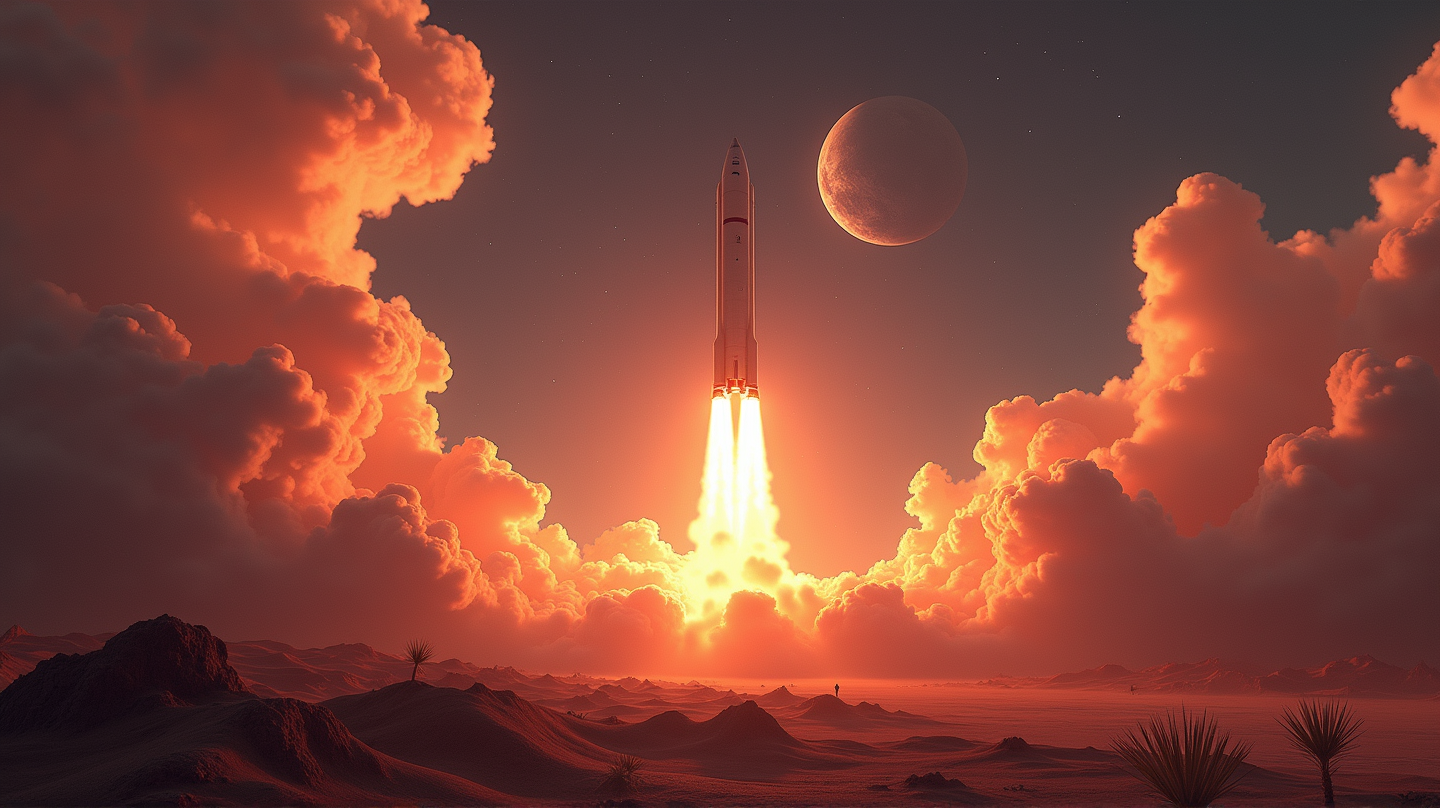 Escape to Mars: New Glenn's Bold Venture Sparks Buzz