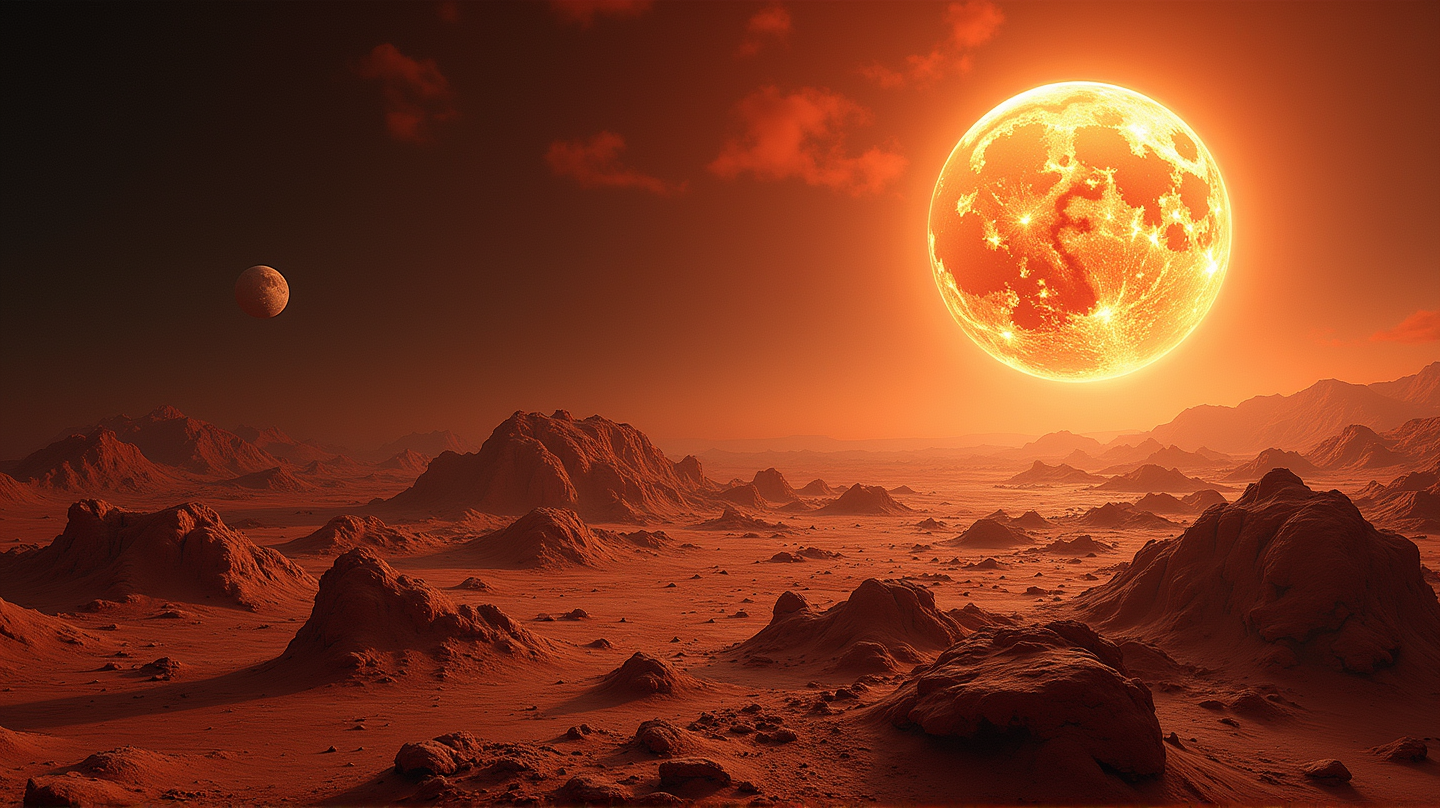 Unveiling Mars’ Chaotic Past: Beneath Its Surface Lies a Tumultuous Tale