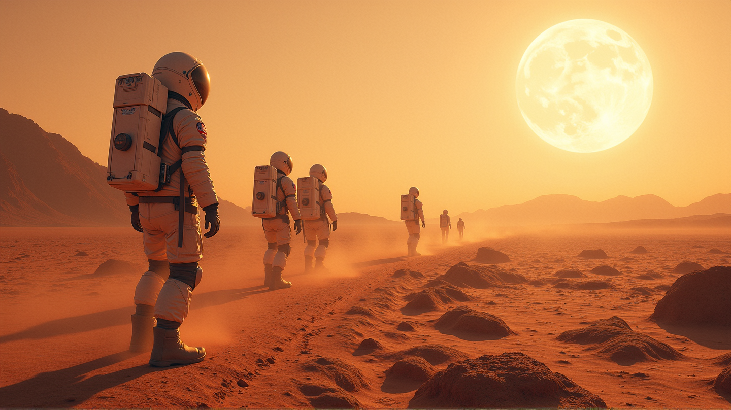 Journey to Mars: Experience a Martian Adventure in Mongolia