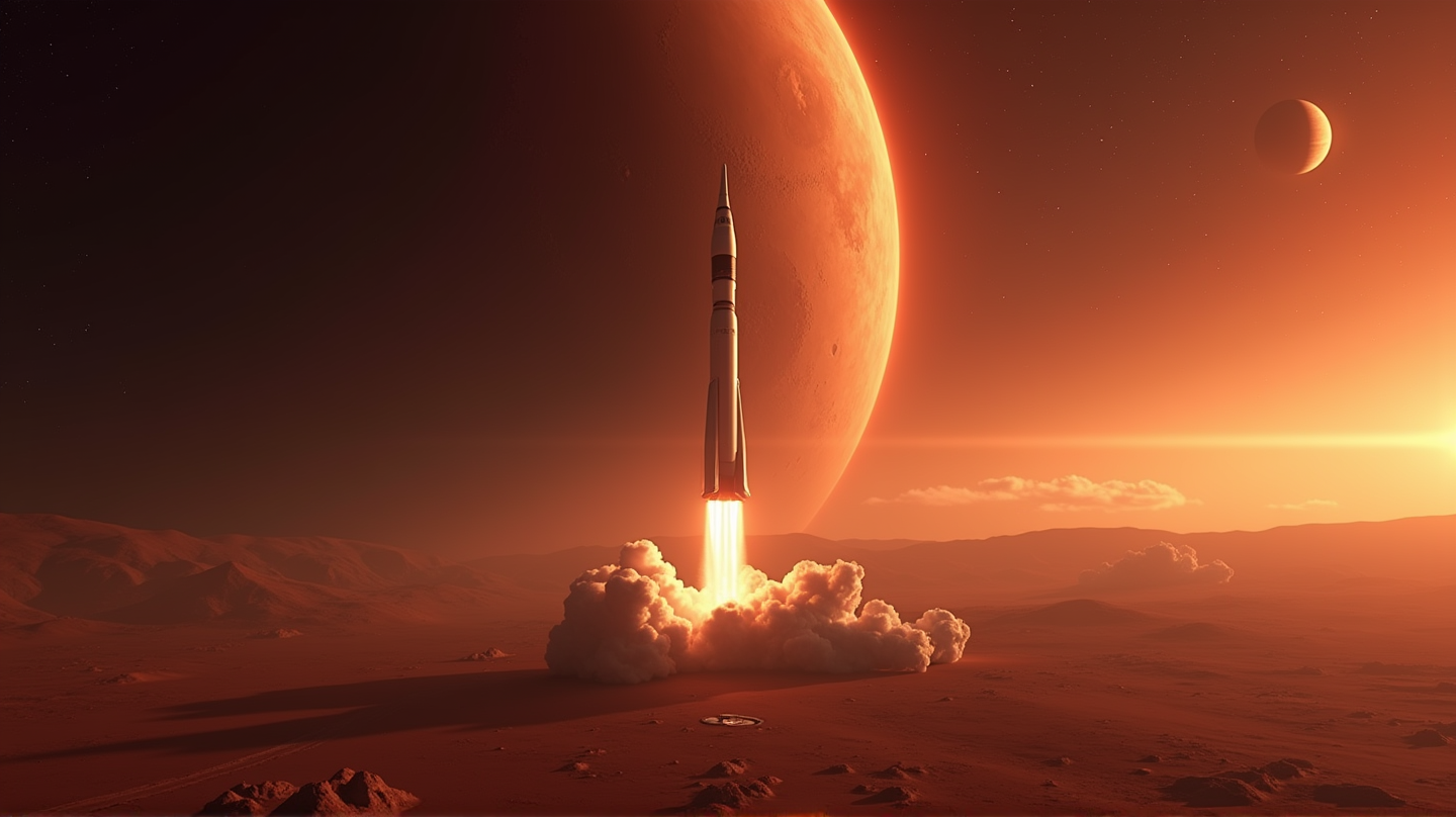 Blue Origin Prepares New Glenn for Historic Mars Mission