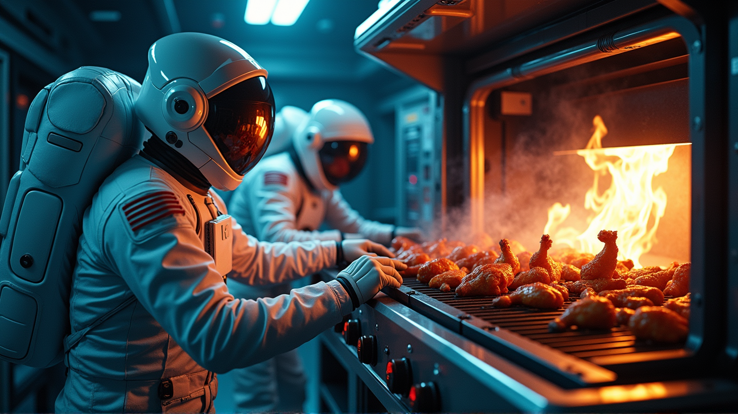 Space Grill: How China's Tiangong Astronauts Are Revolutionizing Orbital Dining