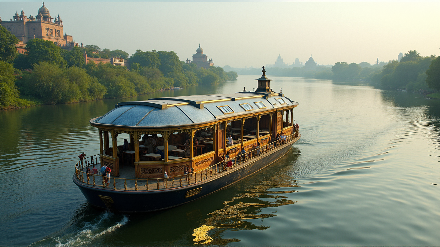 Revolutionizing Eco-Tourism: India’s Hybrid Yamuna Cruises Set Sail!