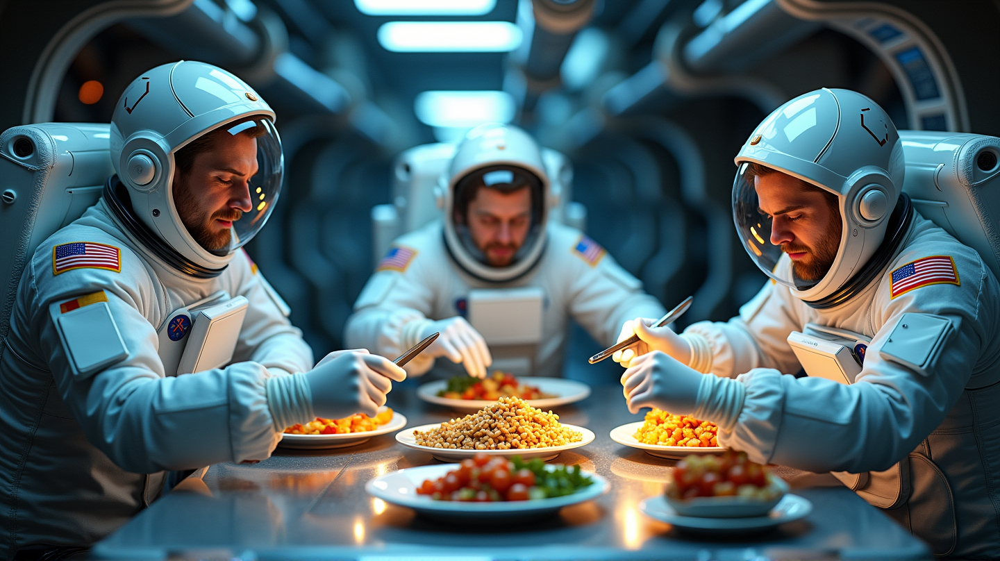 Tasting the Stars: Solving the Complex Puzzle of Space Cuisine