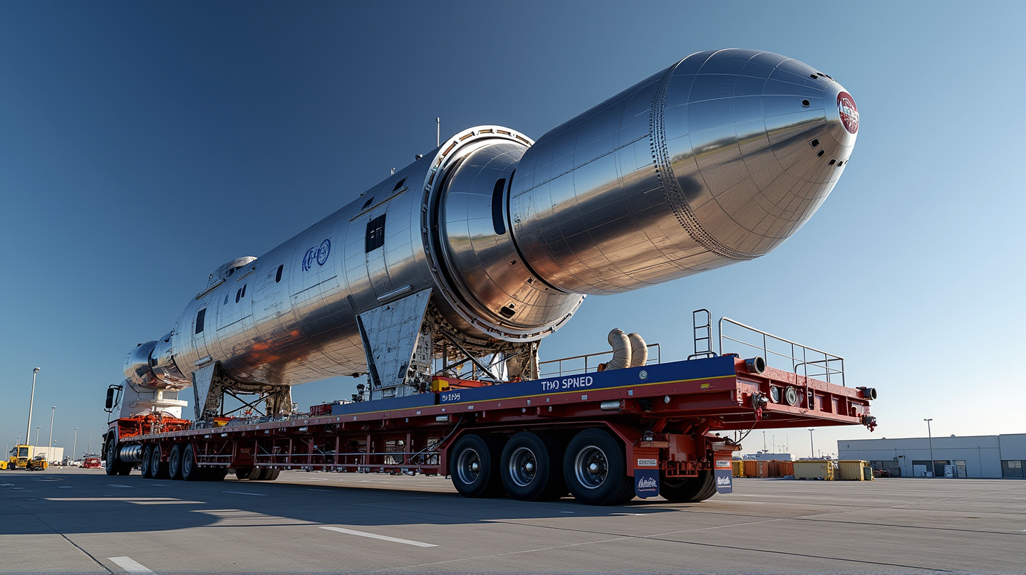 Airbus ESM-4 Embarks on Historic Journey for NASA's Artemis IV Mission