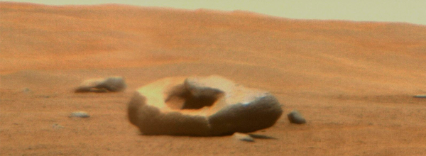 NASA's Perseverance Rover Discovers a Doughnut-Shaped Rock on Mars