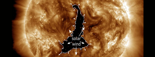 A Massive Coronal Hole In the Sun's Surface Is Blasting Solar Wind Right at Earth