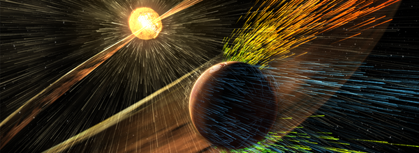 Mars' Atmosphere Swells Dramatically Due to Solar Wind Variations