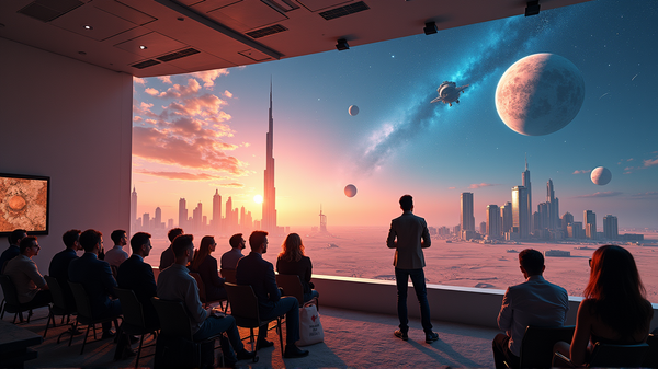 Dubai Paints the Future with NASA's Moon to Mars Workshop