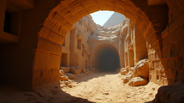 Uncharted Depths: Could a Vast City Lie Beneath the Giza Pyramids?