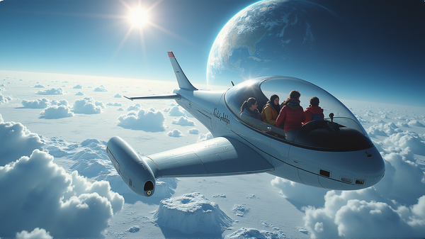 Historic Polar Space Odyssey: Space Tourists Return Home