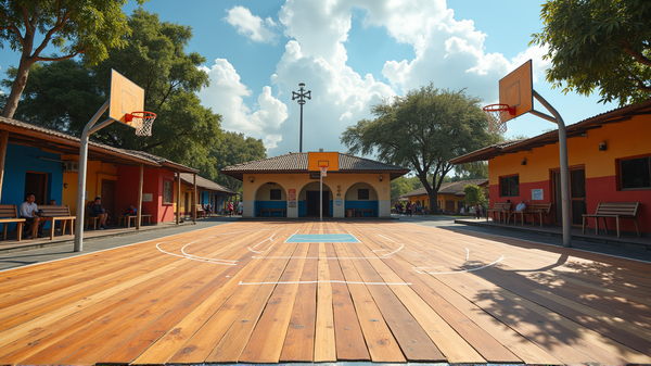 Historic Leap for San Ignacio and Santa Elena: New Wooden Basketball Court Launched!