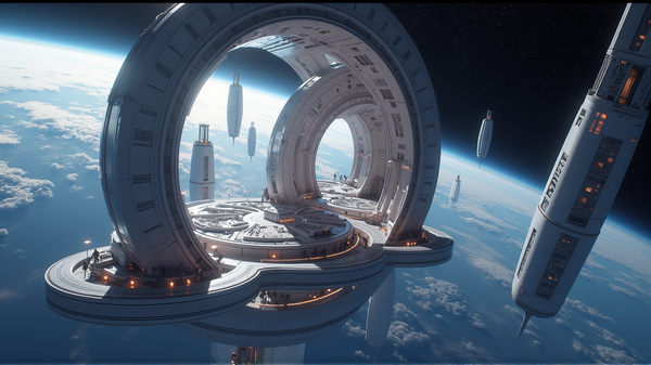 Luxurious Living Among the Stars: Voyager Station's Construction Plan Unveiled