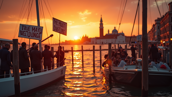 Venetian Fury: Locals Threaten to Disrupt Bezos' Lavish $7M Wedding