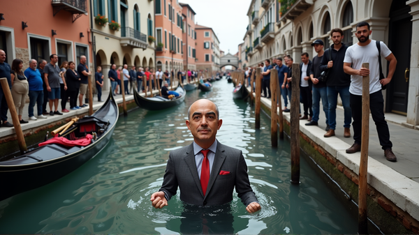 Venice Protests Heat Up Amazon Boss Bezos' Wedding Plans