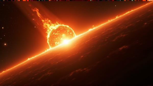 Blazing Frontier: Voyager 1 Unveils a Fiery Wall at the Solar Edge