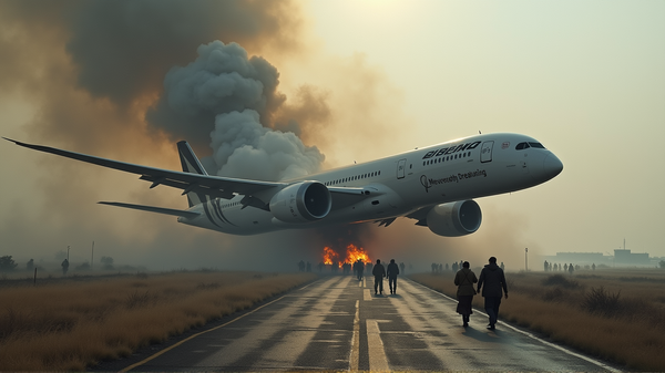 Devastating Crash of Air India 787 Dreamliner Rocks Ahmedabad