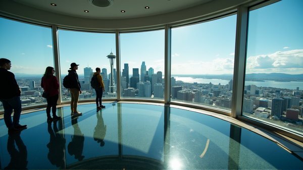 Space Needle Declares Confidence Despite Viral Glass Crack Concern