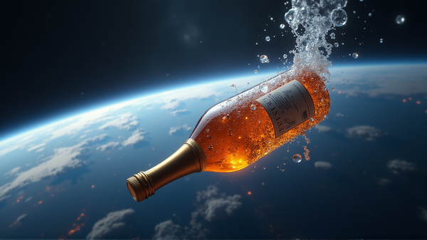Extraterrestrial Toasts: Mumm Cordon Rouge's Space Adventure
