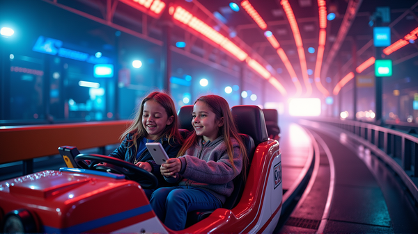 Interstellar Thrills Await: Cosmic Coaster at Legoland Florida