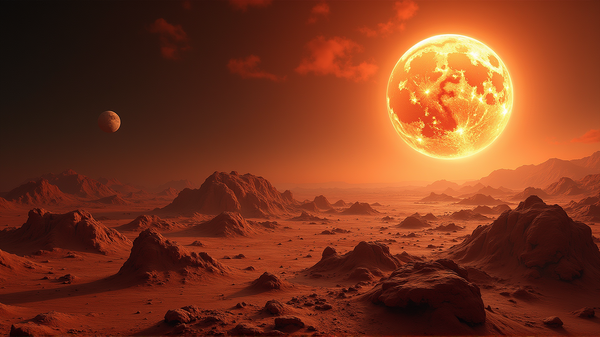 Unveiling Mars’ Chaotic Past: Beneath Its Surface Lies a Tumultuous Tale