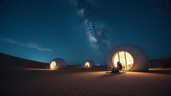South Korean Tourists Flock to Chinese Deserts for Stellar Experience
