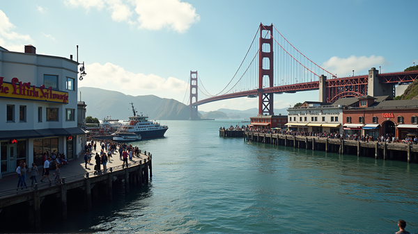 Iconic Fisherman's Wharf Faces Transformation: $10M Revamp with Golden Gate Views