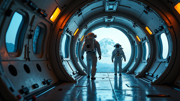 Astronaut's Cosmic Practice: Artemis 2 Team Prepares for Lunar Odyssey