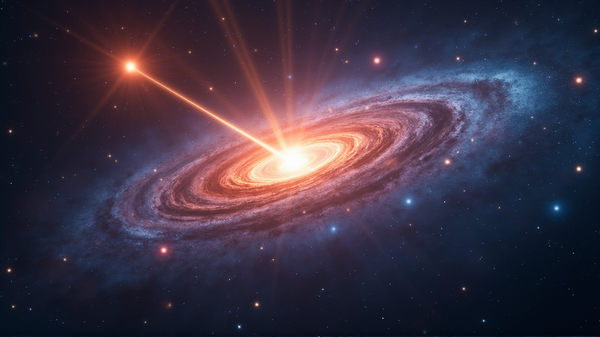 Runaway Pulsar in Unlikely Milky Way Locale Challenges Cosmic Theories