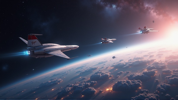 Virgin Galactic Shares Plummet Amid Uncertainties in Space Tourism
