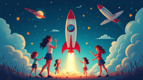 Breaking Barriers: Cosmic Girls Set to Revolutionize the Space Industry