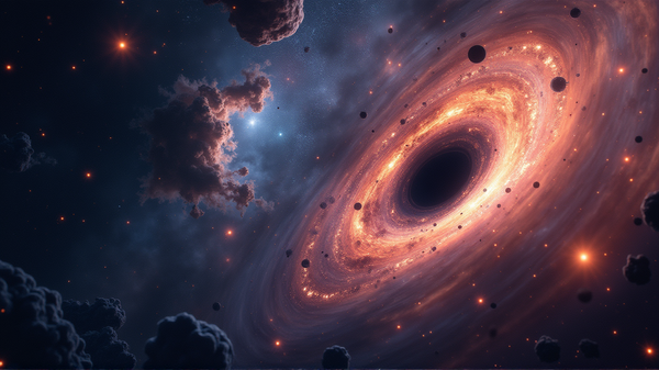 Cosmic Revelation: A Hidden Black Hole Near the Milky Way