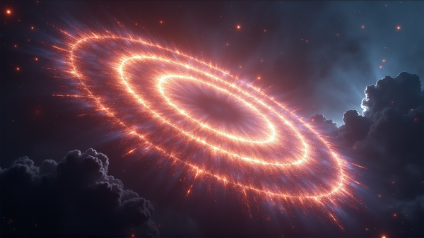 Cosmic Wonder: Discovery of a Massive Double-Ring Radio Galaxy