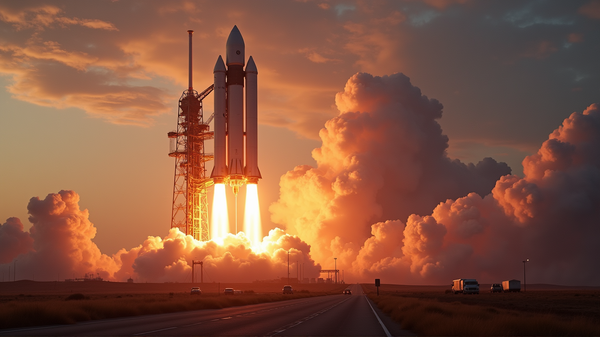 Blue Origin Readies New Glenn Rocket for Historic Mars Mission